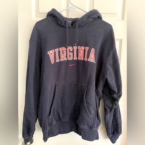 Nike University of Virginia navy hoodie size Medium
